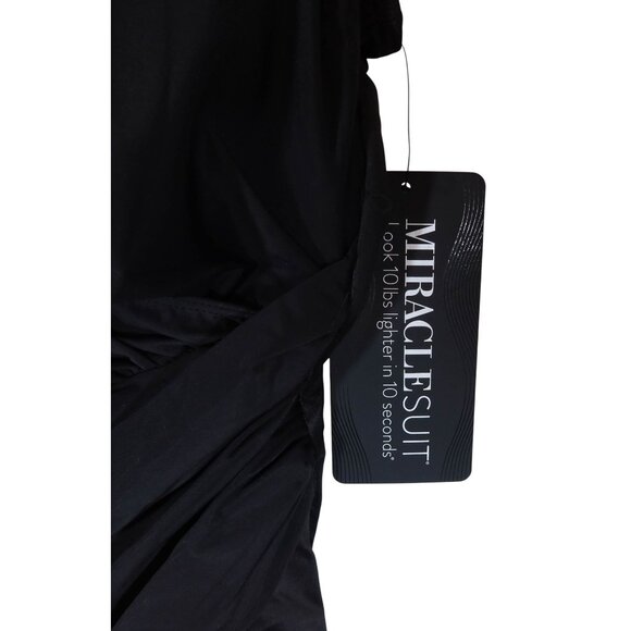 MIRACLESUIT Oceanus Slimming One Piece Swimsuit Size 22W NWT Black Classic - Picture 6 of 7